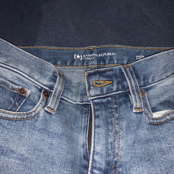 Banana Republic Slim Legacy Jeans Brand New - Picture 3 of 3
